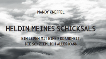 Ausschnitt des Covers des Buches "Heldin meines Schicksals ".